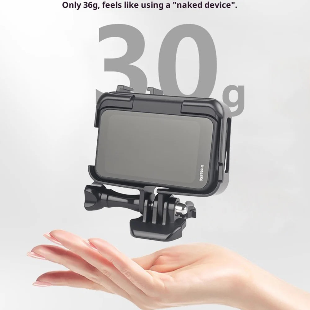 For Insta360 Go Ultra Lightweight Protective Cage Anti Drop Housing Frame Action Camera Accessories - 6