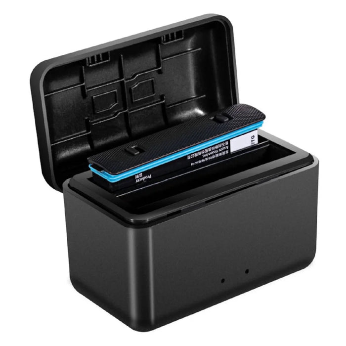 For Insta360 X4 Action Camera Battery Charger Hub Charging Station Storage Case - 3