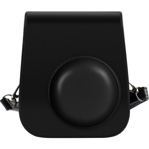 Leather Bag Protective Case with Removable Adjustable Strap for Fujifilm Instax Mini 11 Instant Camera - Black - 1