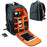 PULUZ PU5011 Portable Waterproof Scratch-proof Backpack Camera Carrying Bag - Grey - 1
