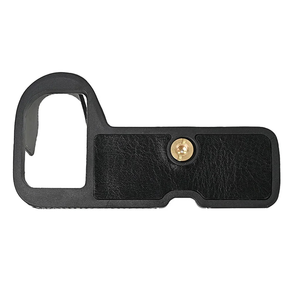 For Nikon Z 6 / Z 6 II Textured Leather Camera Bag Bottom Case Easy to Replace Battery - Black - 3