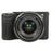 For Sony A7C II / A7CR Anti-Drop Camera Cover Glossy Silicone Protective Case - Black - 1