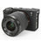 For Sony A7C II / A7CR Anti-Drop Camera Cover Glossy Silicone Protective Case - Black - 2