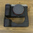 For Sony A7C II / A7CR Camera Bottom Case Retro PU Leather Half Body Cover with Battery Opening - Black - 6