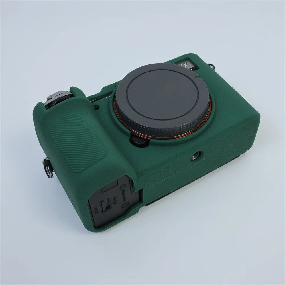For Sony A7CR / A7C II Camera Anti-Scratch Silicone Cover Camera Sleeve - Green - 2