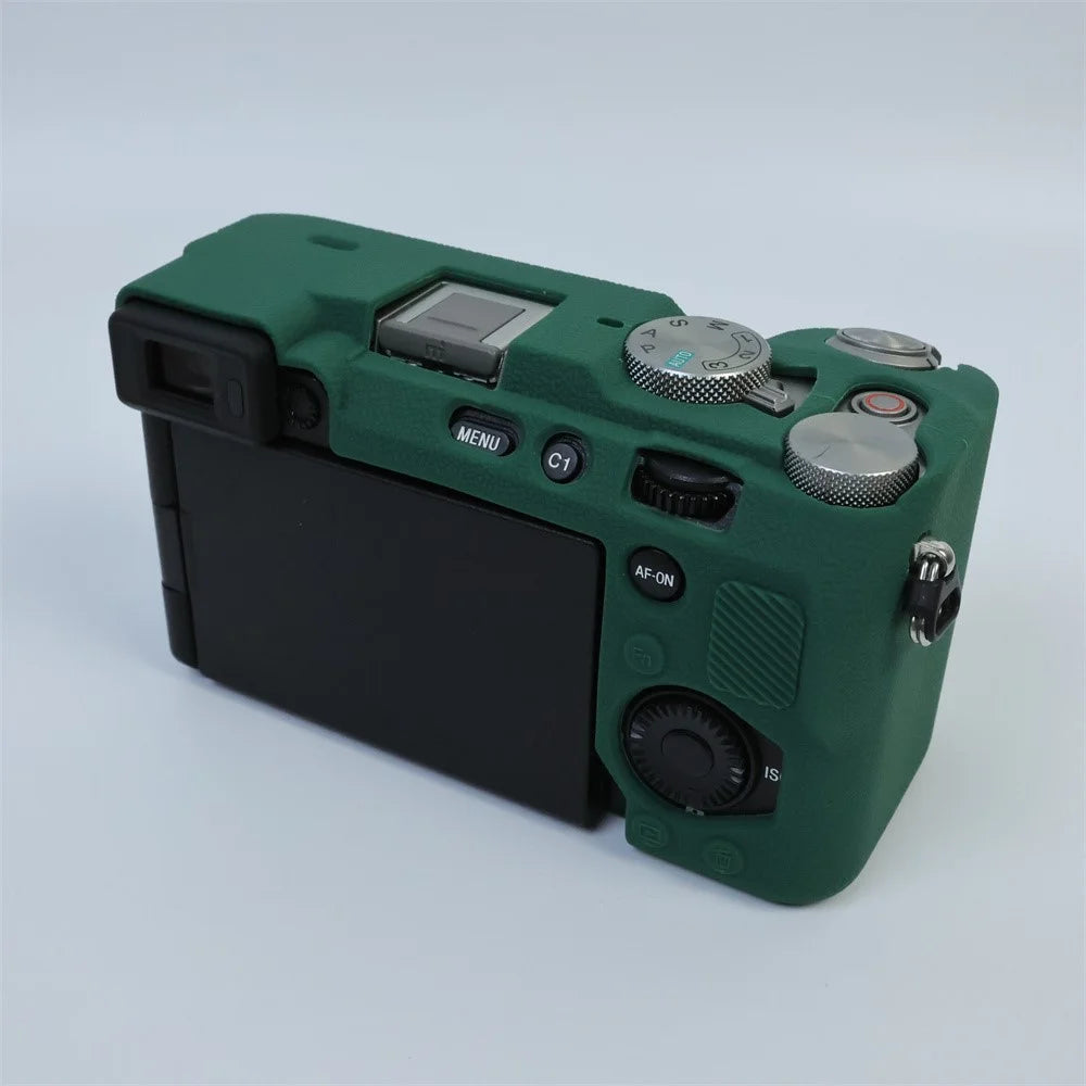 For Sony A7CR / A7C II Camera Anti-Scratch Silicone Cover Camera Sleeve - Green - 4