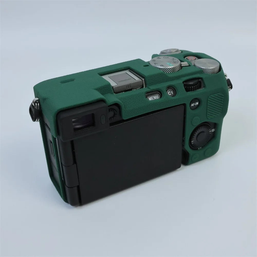 For Sony A7CR / A7C II Camera Anti-Scratch Silicone Cover Camera Sleeve - Green - 5
