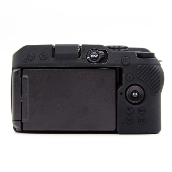 For Nikon Z 30 Camera Silicone Case Anti-Slip Glossy Surface Protective Cover - Black - 2