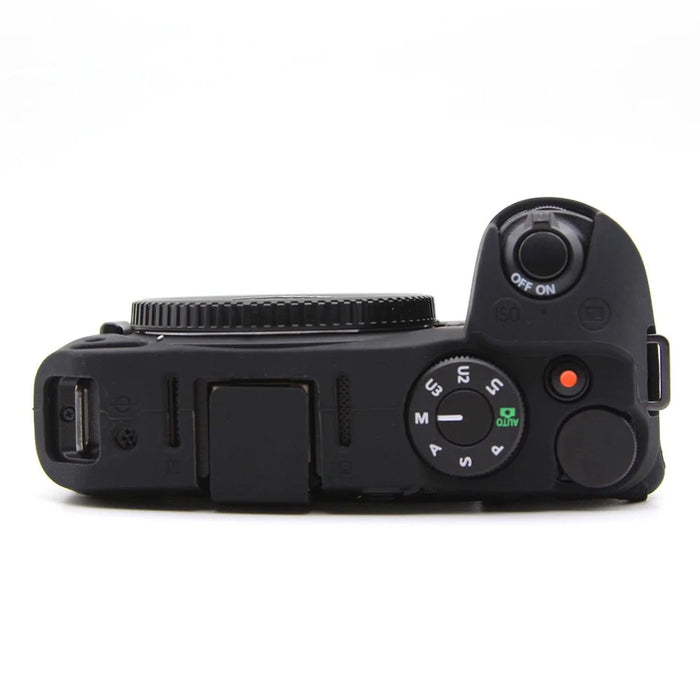 For Nikon Z 30 Camera Silicone Case Anti-Slip Glossy Surface Protective Cover - Black - 3