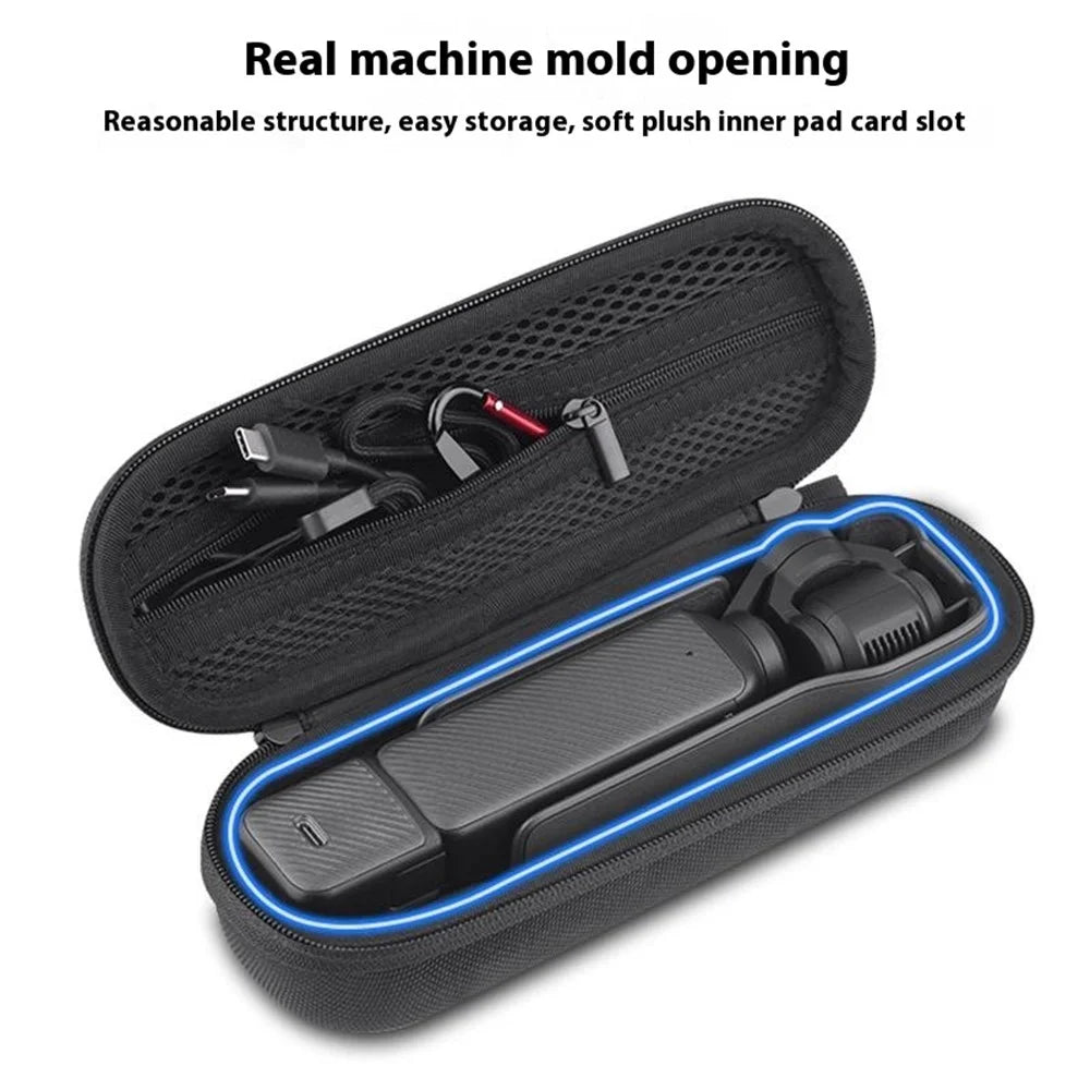 For DJI Osmo Pocket 3 Gimbal Camera Protection Case Nylon Shockproof Storage Bag - 3