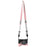For Sony A6700 Camera Case Large Cutout PU Leather Protector with Shoulder Strap - Pink - 1