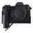 For Nikon Z6 III Camera Case Large Cutout PU Leather Protective Cover - Black - 6