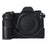 For Nikon Z6 III Camera Case Large Cutout Litchi Texture PU Leather Protective Cover - Black - 1