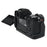 For Nikon Z6 III Camera Case Large Cutout Litchi Texture PU Leather Protective Cover - Black - 4