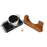 For Leica D-lux7 Replacement Half Camera Case Bottom Opening PU Leather Bag Cover - Brown - 4