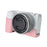 For Sony Alpha ZV-E10 II Camera Case Large Cutout Litchi Texture PU Leather Protective Cover - Pink - 2