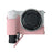 For Sony Alpha ZV-E10 II Camera Case Large Cutout Litchi Texture PU Leather Protective Cover - Pink - 5