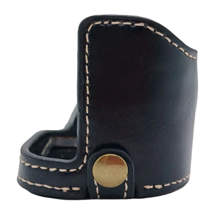 For Sony A7 / A7R PU Leather Camera Bottom Cover Half Body Case with Screw - Black - 4