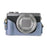 For Canon G7 X Mark II / G7 X Mark III Litchi Textured PU Leather Camera Case with Shoulder Strap - Blue - 6
