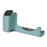 For Sony Alpha ZV-E10 II Camera Case Large Opening Genuine Cow Leather Protector with Shoulder Strap - Blue - 3