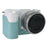 For Sony Alpha ZV-E10 II Camera Case Large Opening Genuine Cow Leather Protector with Shoulder Strap - Blue - 6
