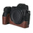 For Nikon Z 5 / Z 6 II / Z 7 II Camera Case Large Cutout Litchi Texture PU Leather Protective Cover - Coffee - 6