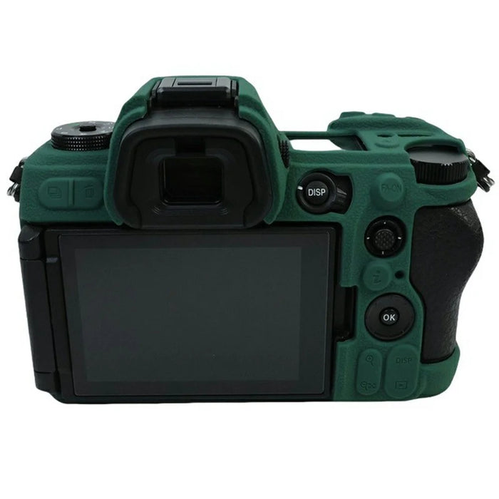 For Nikon Z6 III Silicone Case Camera Sleeve Drop Protection Dustproof Cover - Green - 2