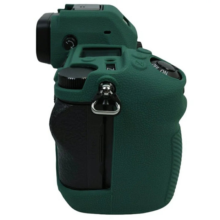 For Nikon Z6 III Silicone Case Camera Sleeve Drop Protection Dustproof Cover - Green - 3