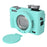 For Canon G7 X Mark III Protective Case Dust-Proof Silicone Camera Cover - Mint Green - 7