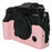 For Fujifilm X-T5 Camera Case Large Cutout Litchi Texture PU Leather Protective Cover - Pink - 4