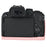 For Canon EOS R10 Camera Case Large Cutout Litchi Texture PU Leather Protective Cover - Pink - 4