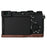 For Sony A7C II / A7CR Camera Case Large Cutout Litchi Texture PU Leather Protective Cover - Coffee - 3