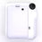 For Fujifilm Instax Mini 12 Camera Case Litchi Texture Silicone Protective Cover - White - 2