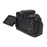 For Canon SX70 HS Camera Case Large Cutout Litchi Texture PU Leather Protective Cover - Black - 5