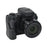 For Canon SX70 HS Camera Case with Shoulder Strap Large Cutout Litchi Texture PU Protective Cover - Black - 5