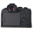 For Canon EOS R6 Mark II / R6 / R5 Camera Case Large Cutout Litchi Texture PU Leather Protective Cover - Black - 4