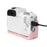 For Canon EOS R100  /  R50 Camera Base Detachable Battery Litchi Texture PU Leather Protective Case - Pink - 7