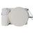 For Sony ZV-E10 II Camera Case Detachable Battery Palm Lines Textured Camera Base with Lens Cap - White - 1