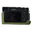 For Leica D-Lux 8 Camera Base with Lens Cap Shoulder Strap PU Leather Protective Case - Green - 7