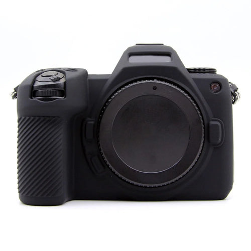 For Nikon Z6 III Silicone Case Anti-Scratch Camera Protective Cover, Glossy - Black - 1