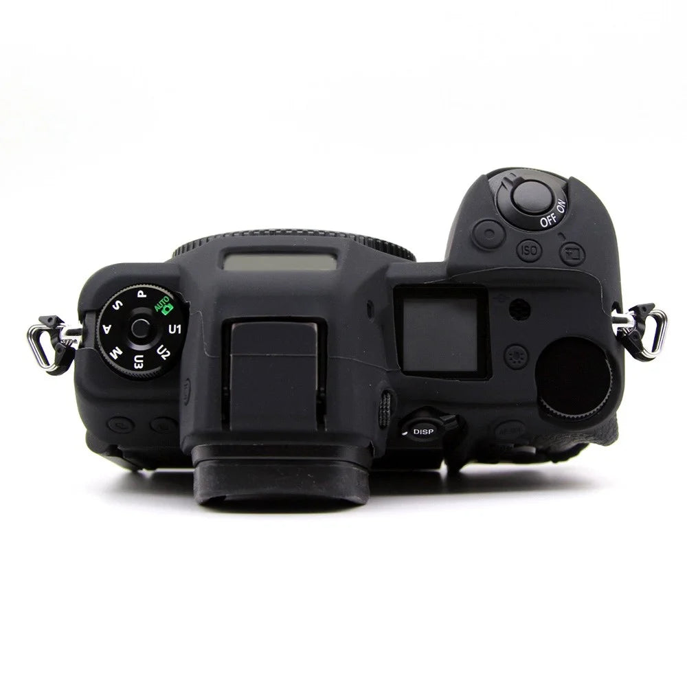 For Nikon Z6 III Silicone Case Anti-Scratch Camera Protective Cover, Glossy - Black - 3