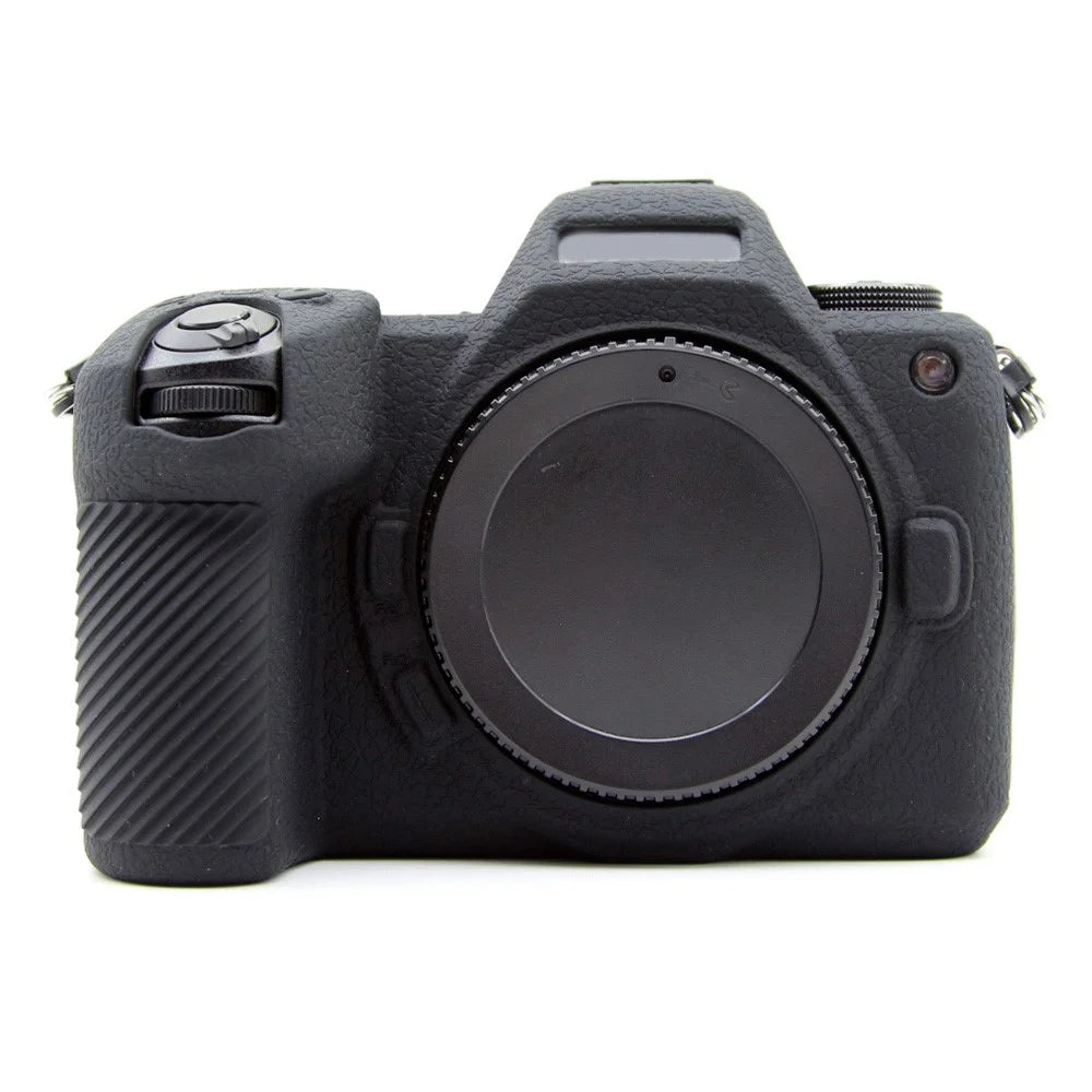For Nikon Z6 III Camera Case Anti-Scratch Silicone Protective Cover - Black - 1