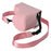 For Sony Alpha ZV-E10 II Camera Case Litchi Texture Leather Cover with Battery Hole + Strap - Pink - 1