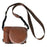 For Sony Alpha ZV-E10 Camera Case Litchi Texture Leather Cover with Battery Hole + Strap - Coffee - 1