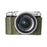 For Fujifilm X-M5 Protective Cover Litchi Textured PU Leather Camera Case with Shoulder Strap - Green - 2