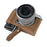 For Fujifilm X-M5 Camera Case PU Leather Protective Cover - Khaki - 5