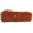 For Fujifilm X-M5 Camera Half Case PU Leather Protective Cover with Battery Access, Screw Adapter Port - Brown - 6