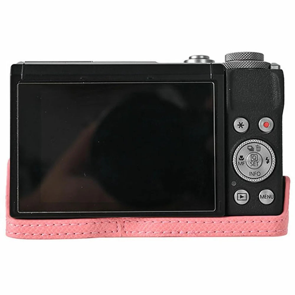 For Canon PowerShot G7 X Mark III / G7 X Mark II Camera Case PU Leather Protective Cover - Pink - 2