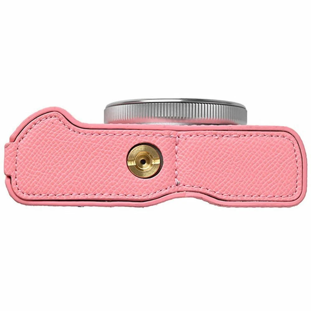 For Canon PowerShot G7 X Mark III / G7 X Mark II Camera Case PU Leather Protective Cover - Pink - 4