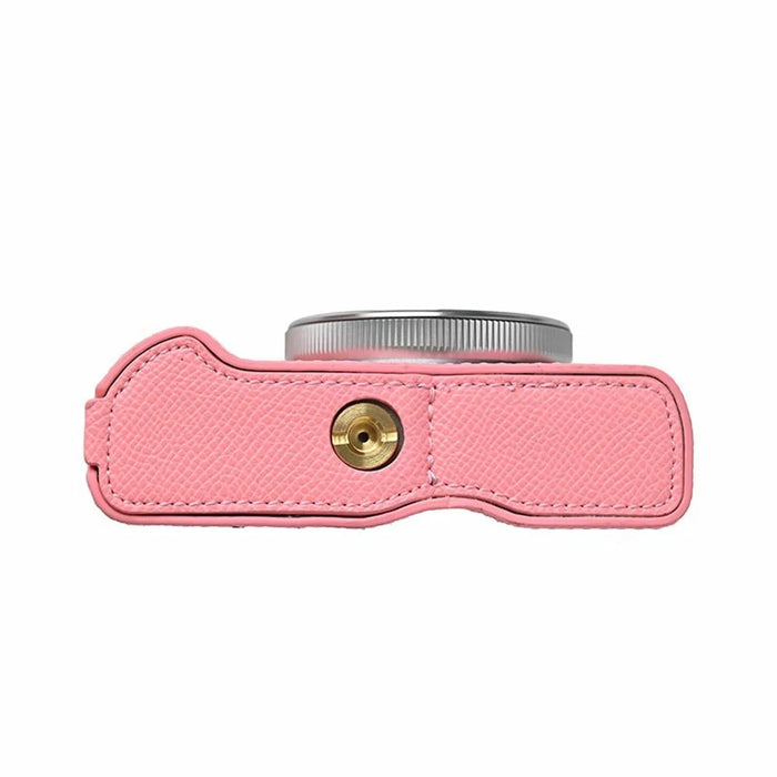 For Canon PowerShot G7 X Mark III / G7 X Mark II Camera Case with Shoulder Strap Leather Cover - Pink - 5
